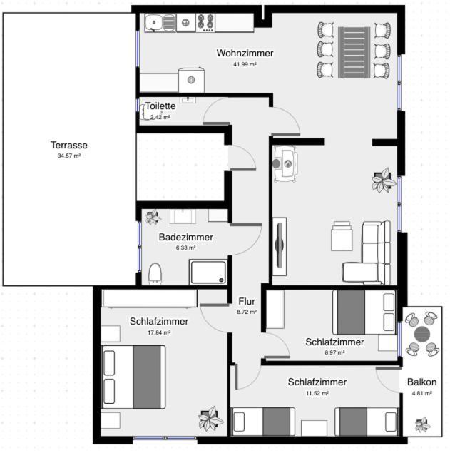 Ferienwohnung Auszeit Zwiefalten מראה חיצוני תמונה